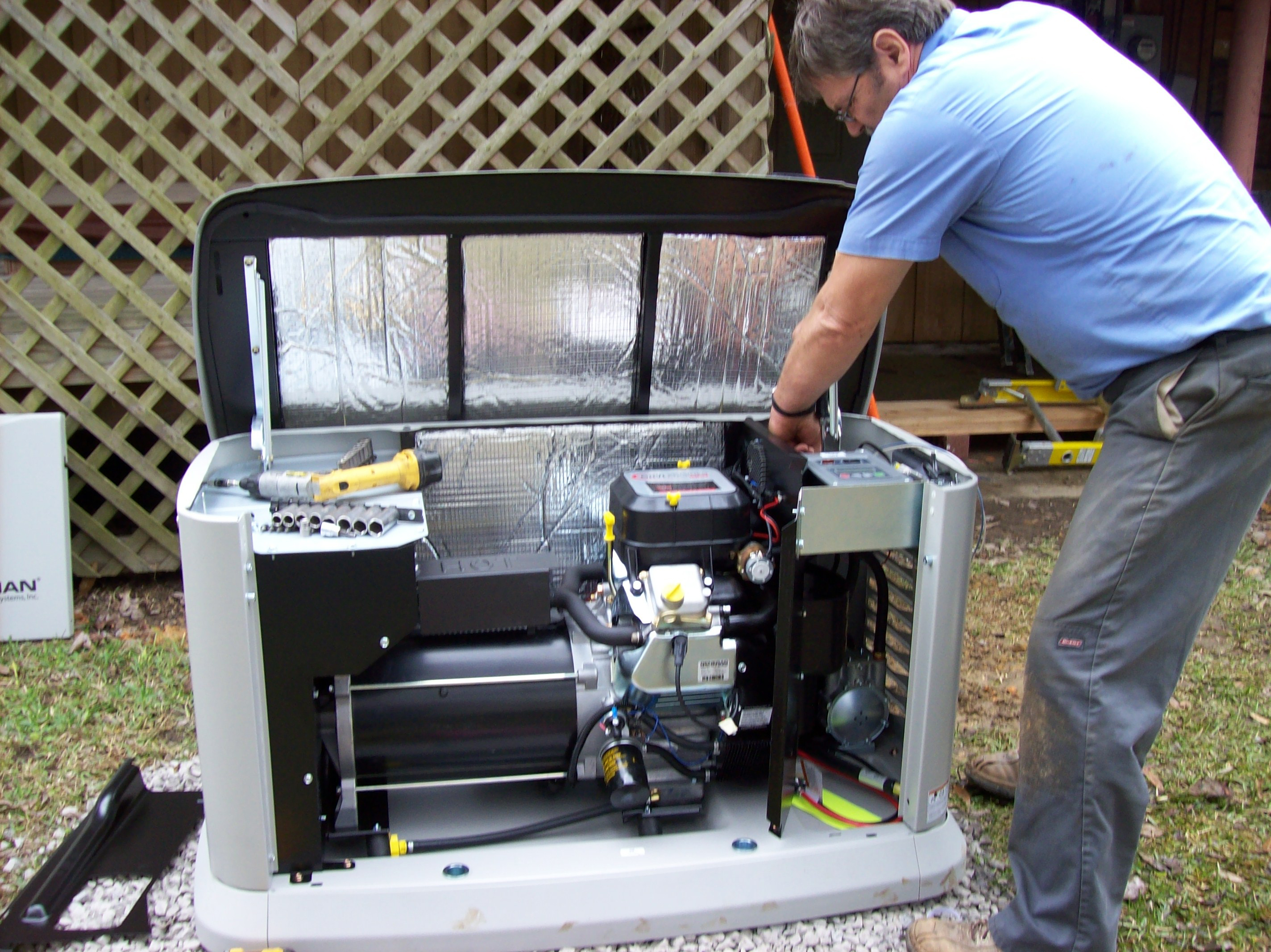 diesel backup generator